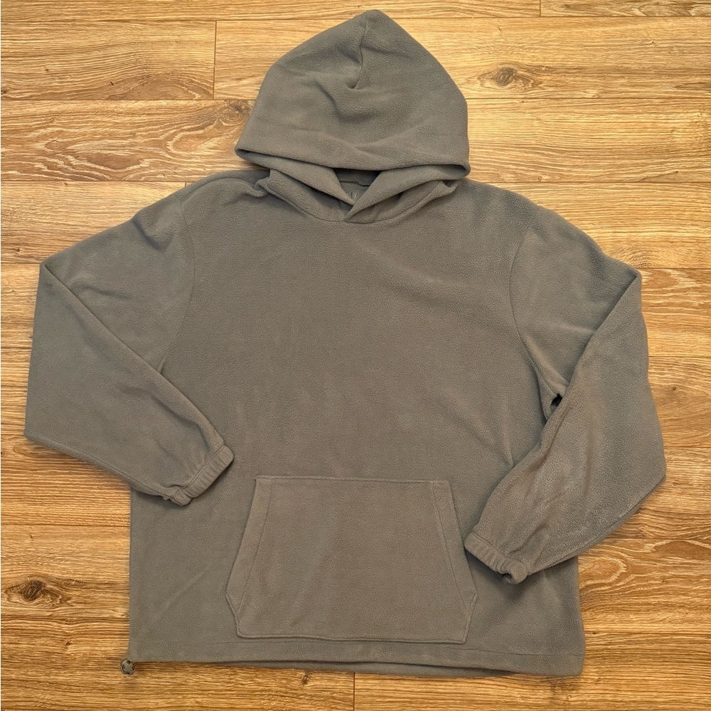 Gap Gray Fleece Fall Cabincore Hoodie